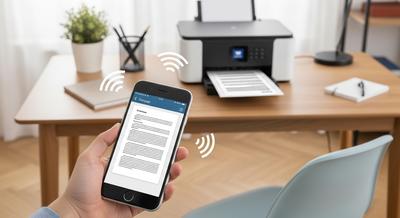 Mobile printing from smartphone